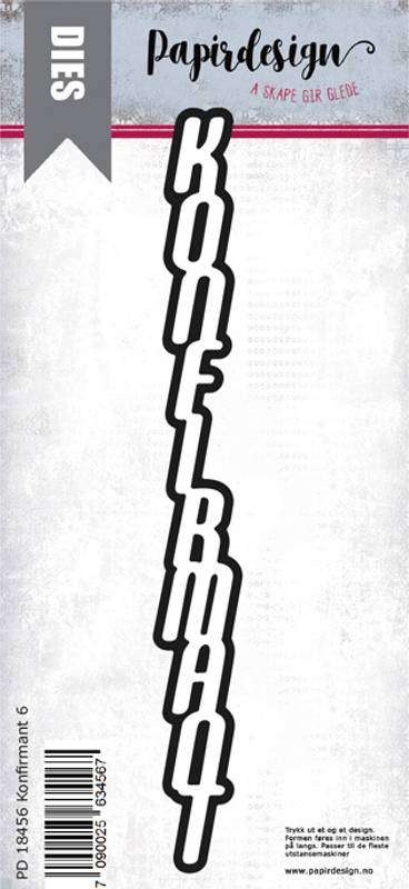 Papirdesign Dies - Konfirmant 6