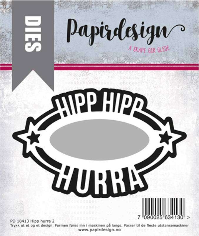 Papirdesign Dies - Hipp hurra 2 - Bilde 1