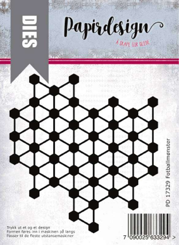 8896_image_9effd843a40c2397.jpg Papirdesign Dies - Fotballmønster