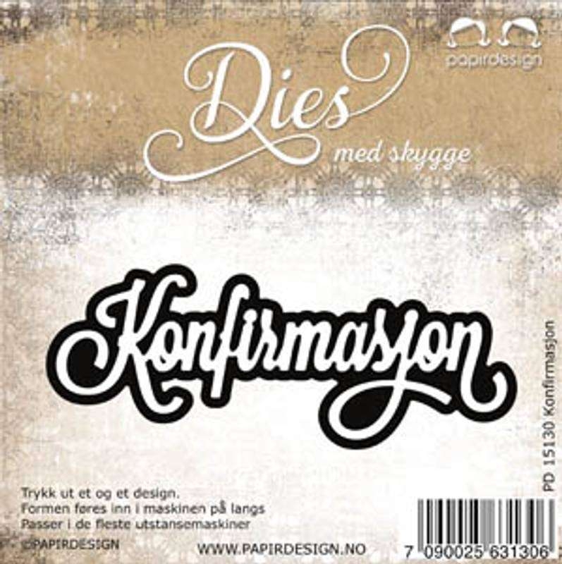 Papirdesign Dies - Konfirmasjon - Bilde 1