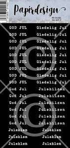 9072_image_b9cf12d301eb36eb.jpg Papirdesign Klistremerker Jul, sort 2