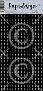 9078_image_2a4577f1e0fcd0aa.jpg Papirdesign Klistremerker Små tall 2, sort