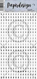 9079_image_64a1fc6a098a1b54.jpg Papirdesign Klistremerker Lite alfabet 5, hvit