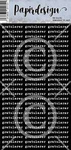 9081_image_bea25a320d8111af.jpg Papirdesign Klistremerker Gratulerer 10, sort