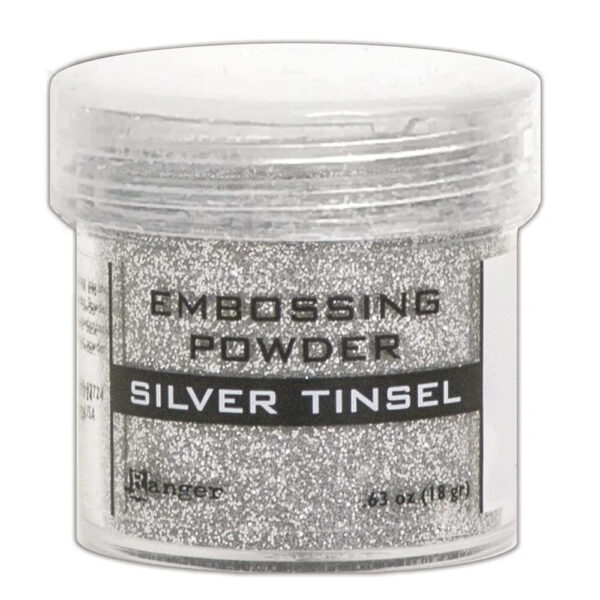 Ranger Embossing pulver Silver Tinsel