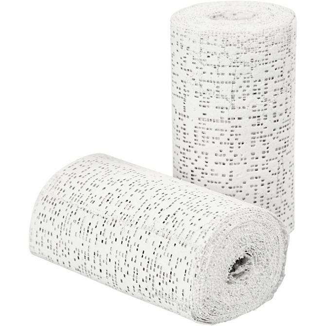 Gipsbandage, L: 2,7 m, B: 7,5 cm, , 2rl. - Bilde 1