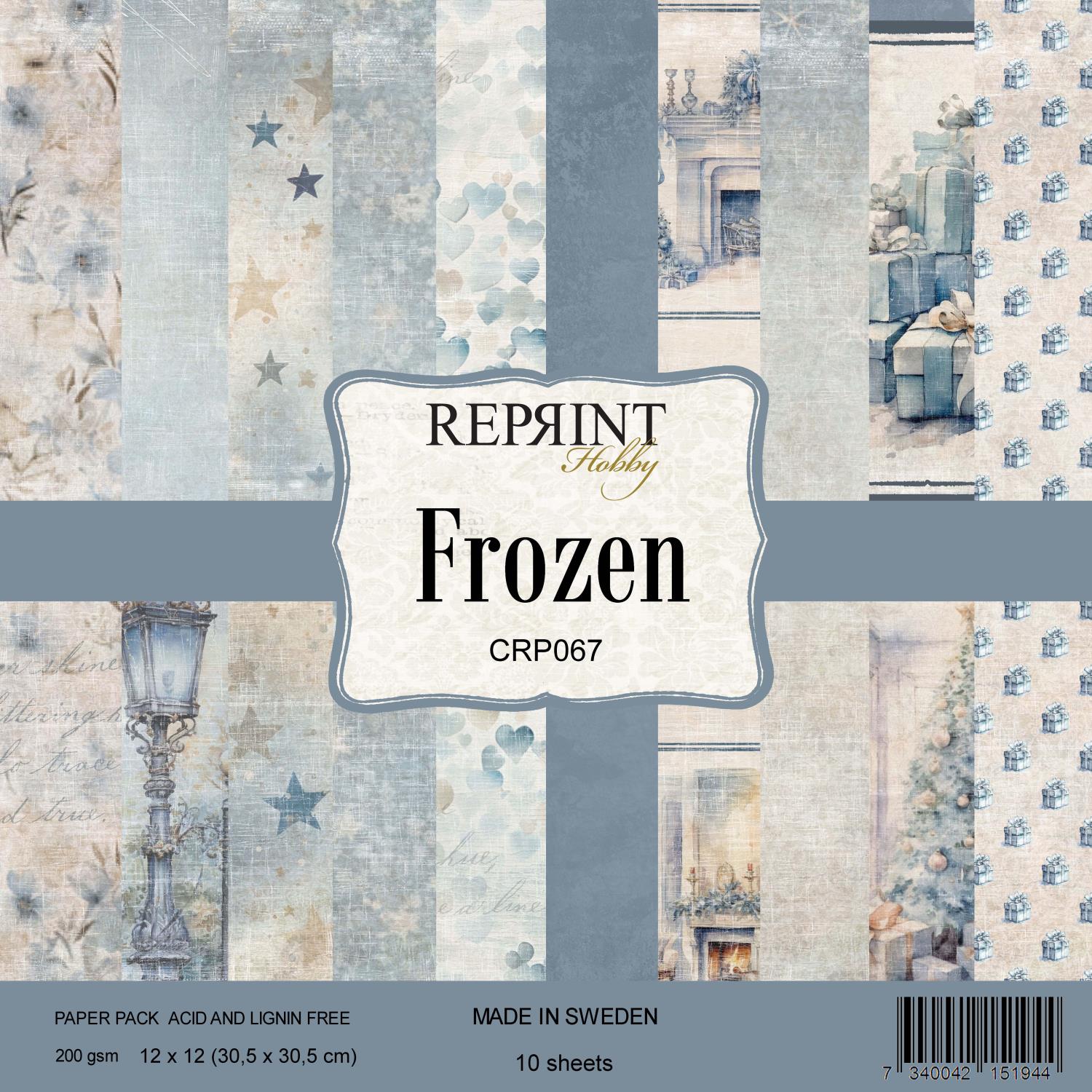 Reprint Frozen Collection - 12x12 Blokk - Bilde 1