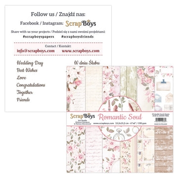 ScrapBoys Romantic Soul 09 6x6 Blokk