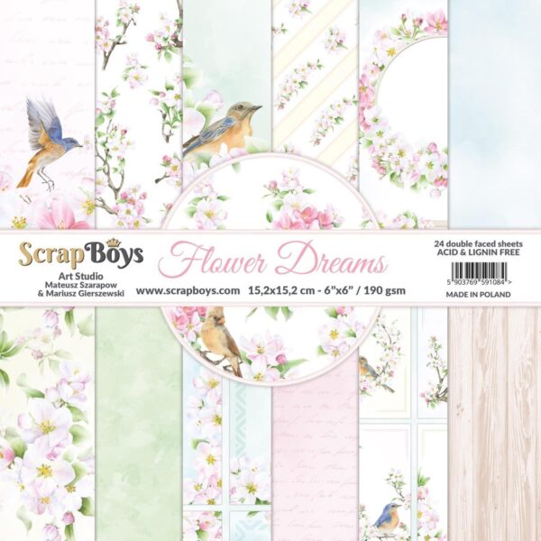 9751-1.jpg ScrapBoys Flower Dreams 09 6x6 Blokk