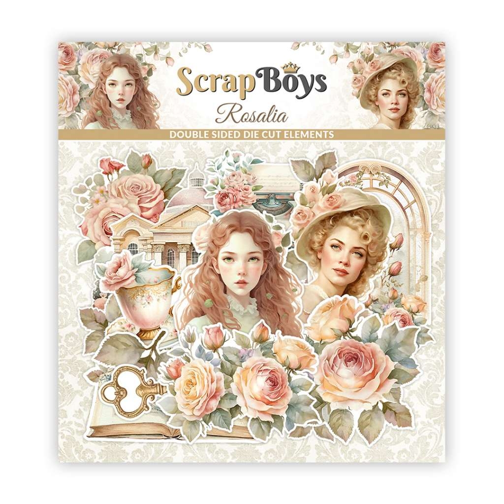 ScrapBoys Rosalia SB-ROSA-12 Die Cut - Bilde 1