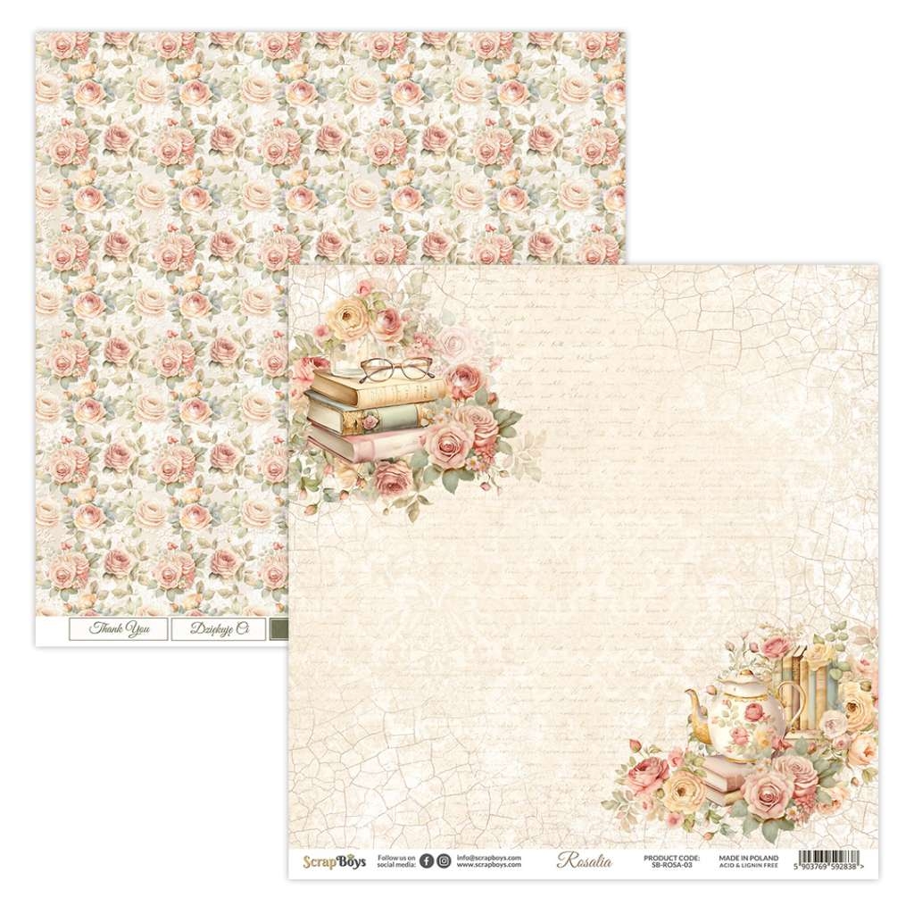 ScrapBoys Rosalia SB-ROSA-03 - Bilde 1