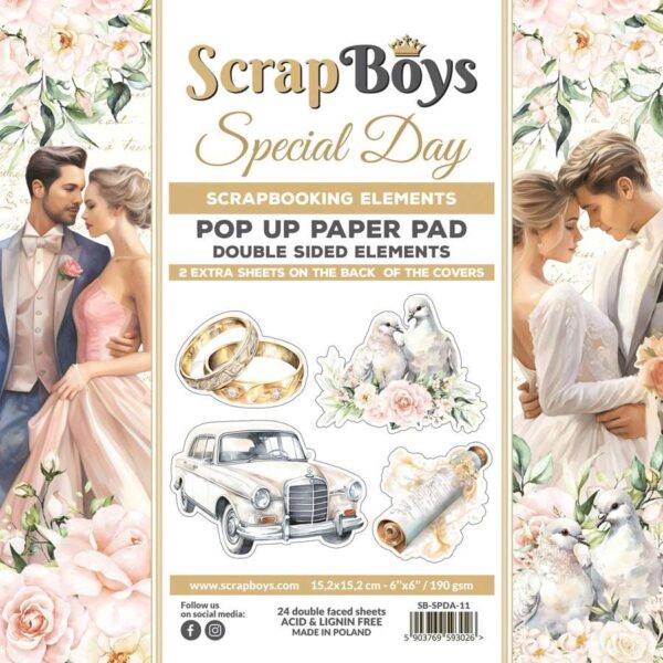 ScrapBoys Special Day SB-SPDA-11 Pop Up